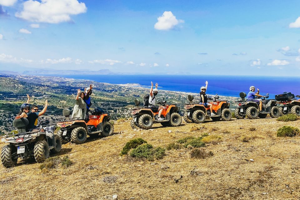 From Rethymno: Half-Day Quad Bike Safari - Quad Biking in Crete from Rethymno: off-road routes with actual scenery