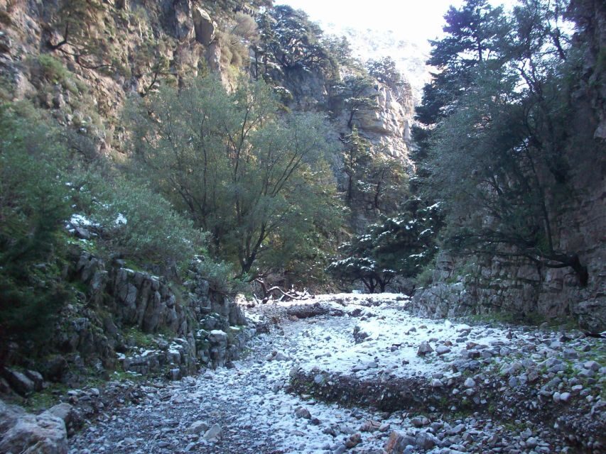 From Rethymno: Imbros Gorge & Libyan Guided Sea Tour - Entering Imbros Gorge: Narrow Passages and Clear Wayfinding