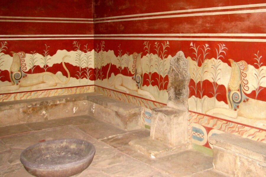 From Rethymno: Knossos Palace and Heraklion Guided Tour - What to bring and how to prepare for rain-or-shine walking