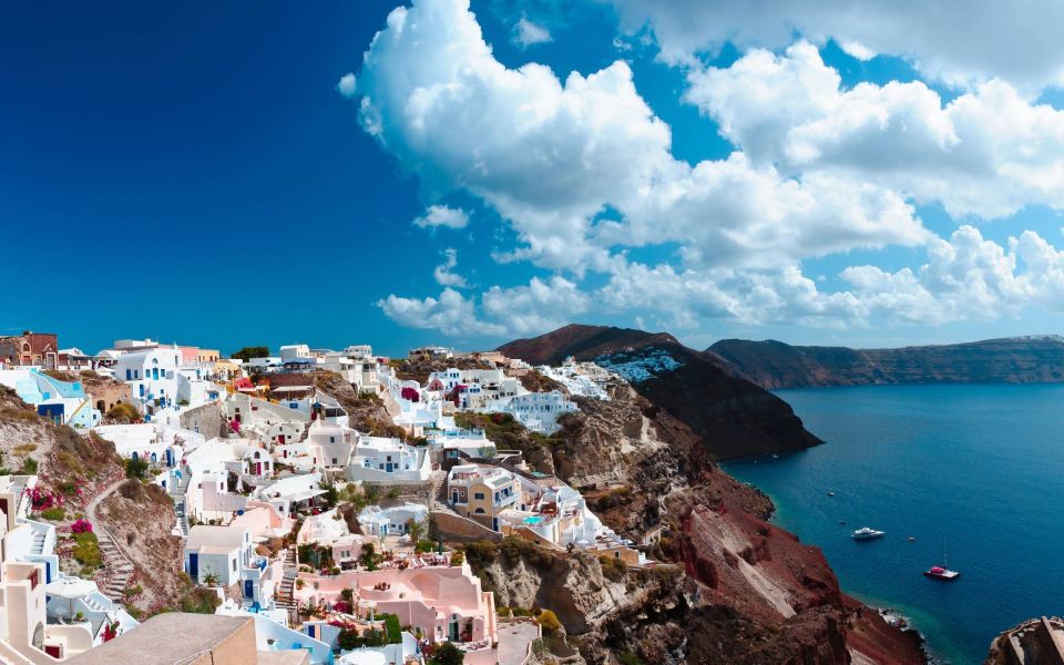 From Rethymno Port: Day Tour to Santorini - Optional Volcano or Perissa Black Sand Add-on (20 EUR)
