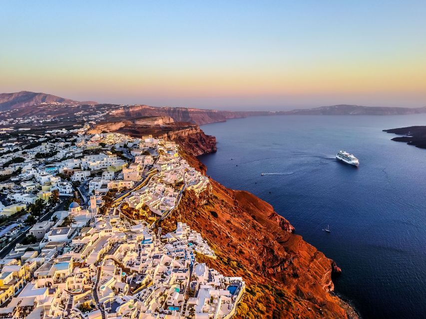 From Rethymno Port: Day Tour to Santorini - On Santorini by Bus: How the Guided Route Helps