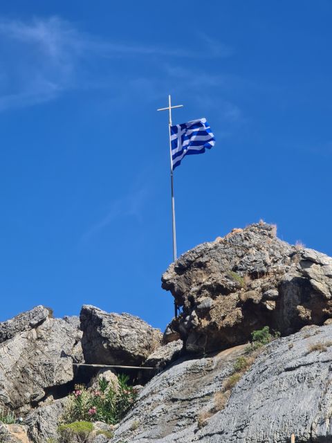 From Rethymno private full day tour to the south - Kourtaliotiko Gorge: rock walls, Agios Nikolaos, and the wind effect