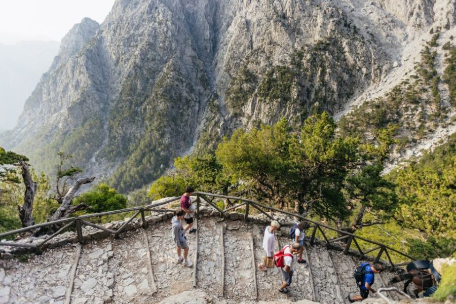 From Rethymno: Samaria Gorge Full-Day Trek, Pickup & Guide - The Drive to Omalos: Breakfast and Mountain Road Reality