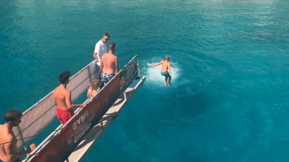 From Rhodes: Cruise to Symi Island and Saint George's Bay - Little onboard details that can make or break the day