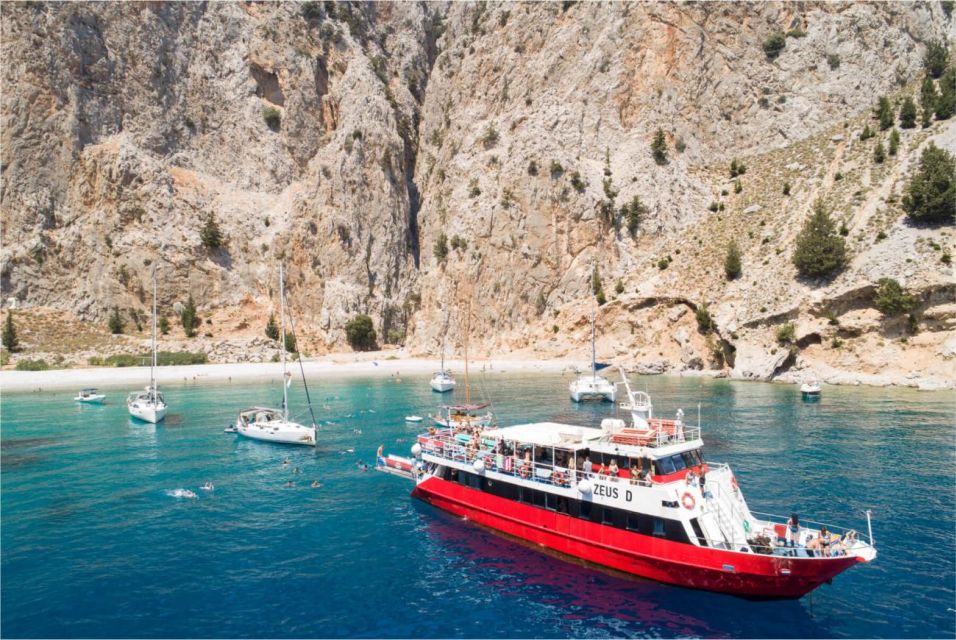From Rhodes: Cruise to Symi Island and Saint George's Bay - Finding SP Cruises at Mandraki Harbour and picking the best seat
