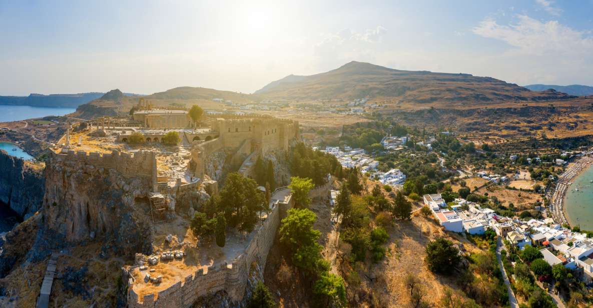 From Rhodes: Lindos Village and Acropolis Guided Tour - Key highlights that matter on the ground