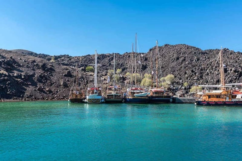 From Santorini: Volcano Cruise With Oia Sunset - Palea Kameni Hot Springs: the swim break you’ll remember