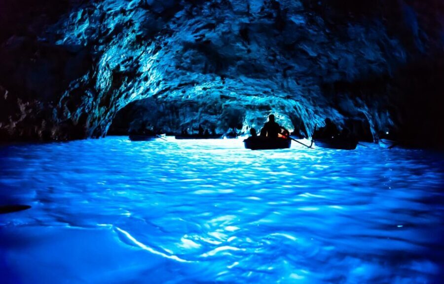 From Sorrento: Day Trip to Capri & Anacapri with Blue Grotto - Back to Sorrento by Hydrofoil: Fast exit, possible soaking
