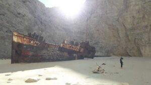 From St.Nikolaos: Boat Cruise to Navagio Beach & Blue Caves - Navagio Beach: the shipwreck, the white sand, and those “photo-ready” moments