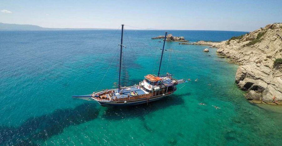 From the Port of Kos: Full Day Boat Cruise to 3 Islands - Fish Farms and Wild Dolphins: The Part You Can’t Schedule
