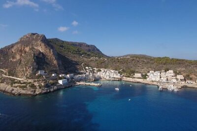 From Trapani: Egadi Islands tour with lunch on board - Favignana (about 2 hours): town time, a museum option, and a practical swim plan