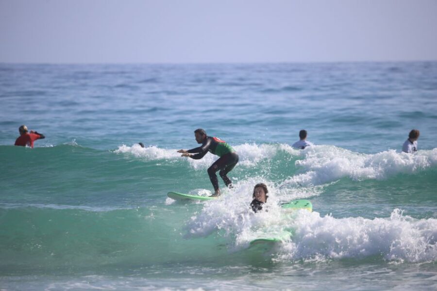 Fuerteventura : Corralejo Surf Lesson - In the Water: Standing Up, Reading Waves, and Staying Safe