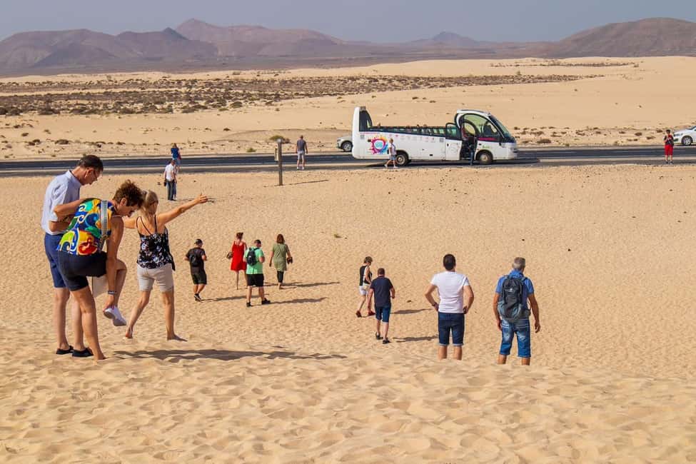 Fuerteventura :Dunas Corralejo, La Oliva Iglesia:¡cruceros! - The Return Leg: Back to Repsol in Time for Your Next Stop
