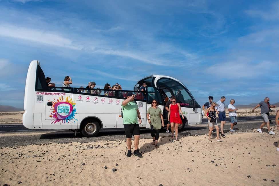 Fuerteventura :Dunas Corralejo, La Oliva Iglesia:¡cruceros! - The 2.5 to 3 Hour Rhythm on an Open-Top Bus