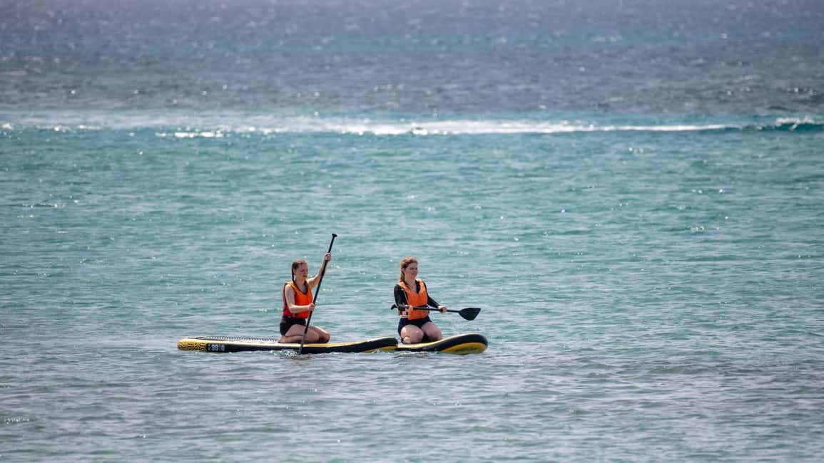 Fuerteventura: Explore Costa Calma Bay on a SUP Board! - Equipment that makes a difference: boards, life jackets, and setup