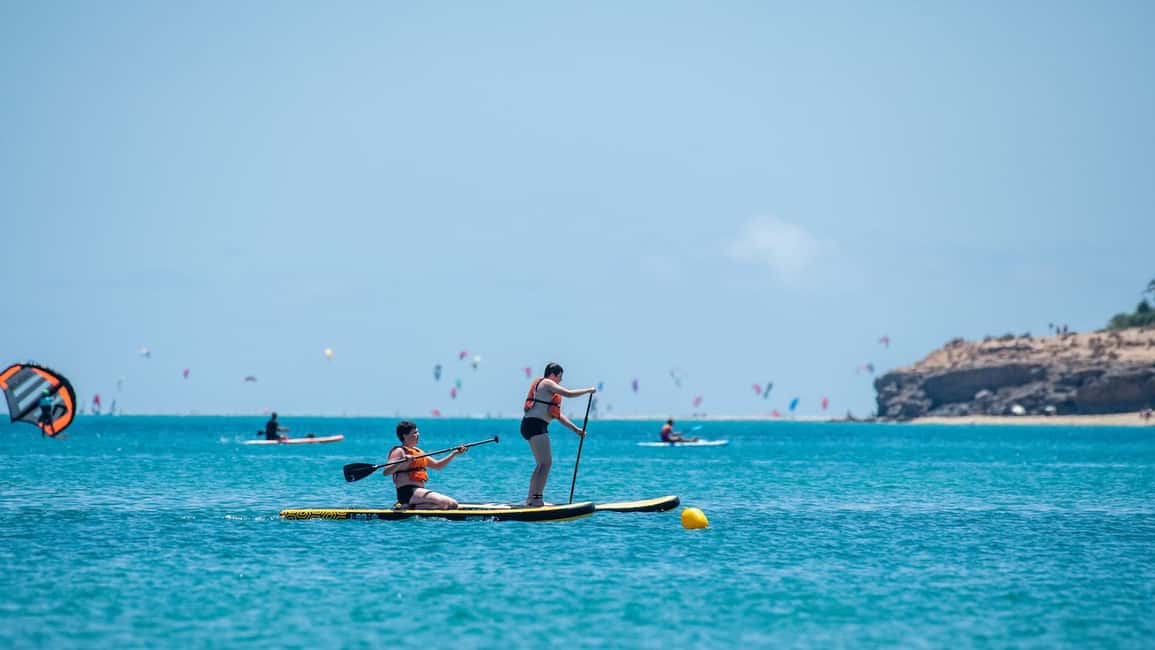 Fuerteventura: Explore Costa Calma Bay on a SUP Board! - From Shaka Center to the sand: meeting and the beach intro