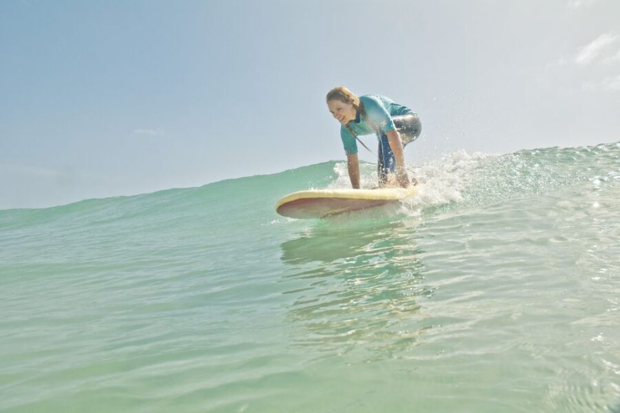 Fuerteventura: Surfing Lesson in the south of Fuerteventura - Land Practice Before Water: The “Take Off” Moment