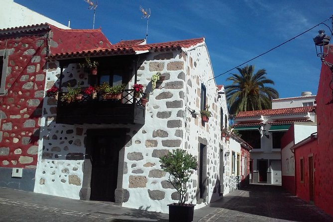 Full Day Across the Island Tour from Las Palmas - Fataga palms: the oasis-in-a-canyon feeling (and lunch time)