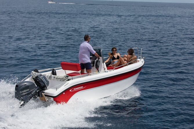 Full Day Boat Rental Without a License in Santorini - Fuel, Transportation, and Skipper: What You Pay For vs. What You Don’t
