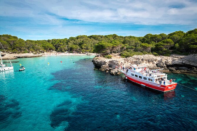 Full day boat tour transfers & lunch included - Stop 1: Puerto de Ciutadella and the south-coast sail