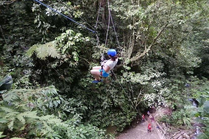 Full Day Class II-III Rafting and Canyoning Rappelling from La Fortuna-Arenal - La Fortuna’s canyoning-to-rafting combo makes a lot of sense