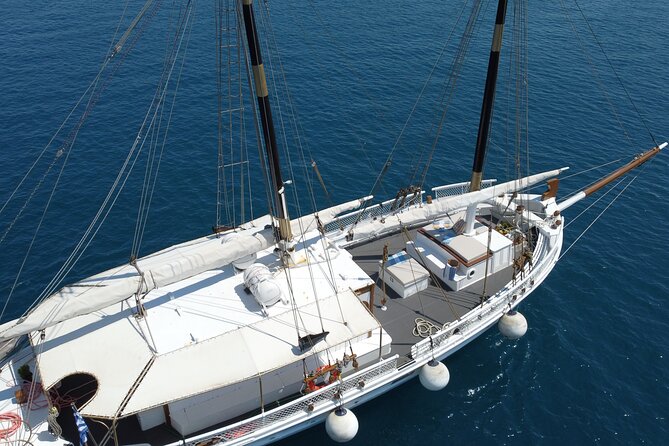 Full Day Cruise from Corfu in Classic Wooden Vessel, Swim & BBQ - Kerasia Tower and Erimitis Forest breaks: short, scenic, and oddly useful