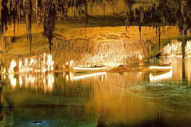 Full-Day Mallorca Caves Tour: Drach, Hams & Pearl Factory Visit - Price and value: $94.91 for caves, concert, transport, and a boat ride