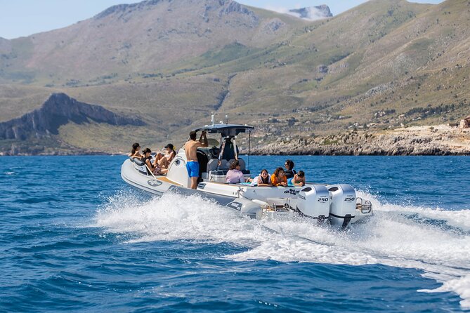 Full Day Private Boat Tour San Vito Lo Capo - Castellammare - Scopello’s old tonnara and the Faraglioni rock stacks