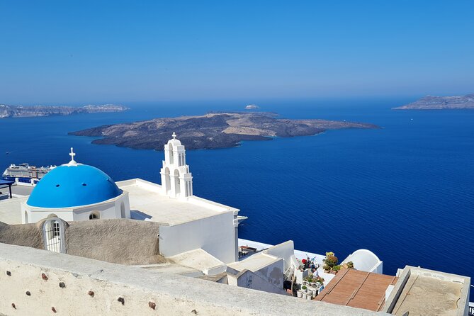 Full-Day Private Tour of Santorini Caldera & The Most Famous Sightseeing - Akrotiri Lighthouse: French History, Minoan Ruins, and Big Sky Views