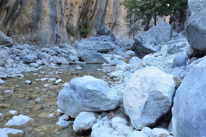 Full-Day Samaria Gorge Chania Guided Tour - Midday finish in the gorge: swim in the Libyan Sea