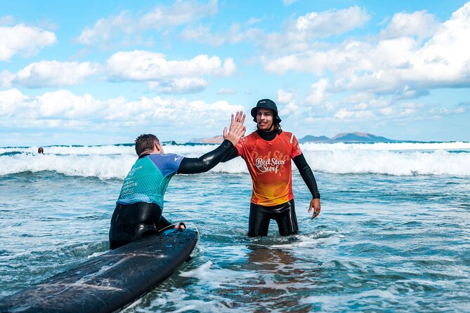 Full Day Surf Lesson for Beginners in Famara, Spain - Beginner Technique: Paddling, Stand-Up, and First Wave Wins