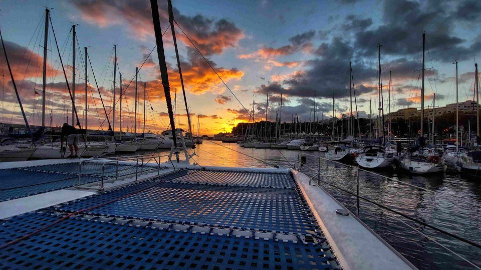 Funchal: Cabo Girão Sunset Catamaran Tour - Sunset return cruise: drinks, wildlife chances, and that calm feeling