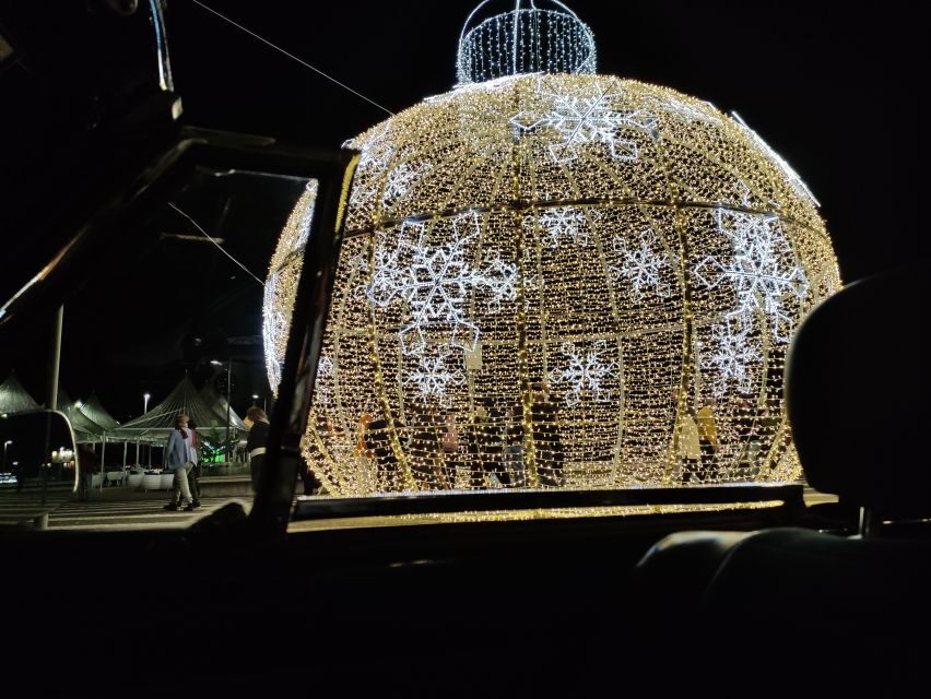 Funchal: Christmas Lights Sightseeing Night Tour - Wind, rain, and the roof-down reality