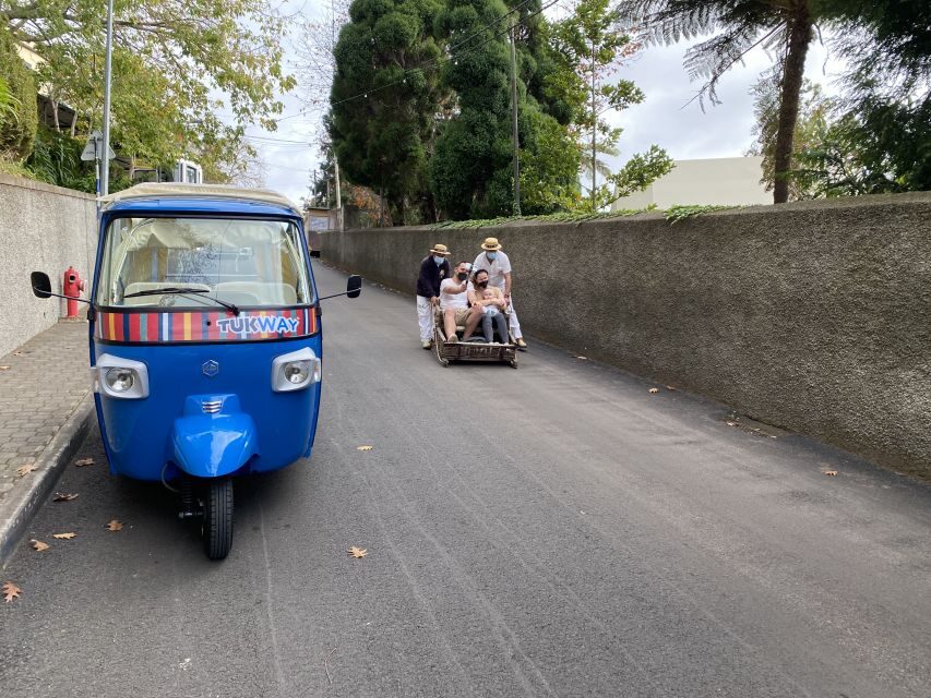 Funchal: Monte Tropical Garden & Toboggan Ride by Tuk Tuk - Funchal to Monte by tuk tuk: the smart way up the hill