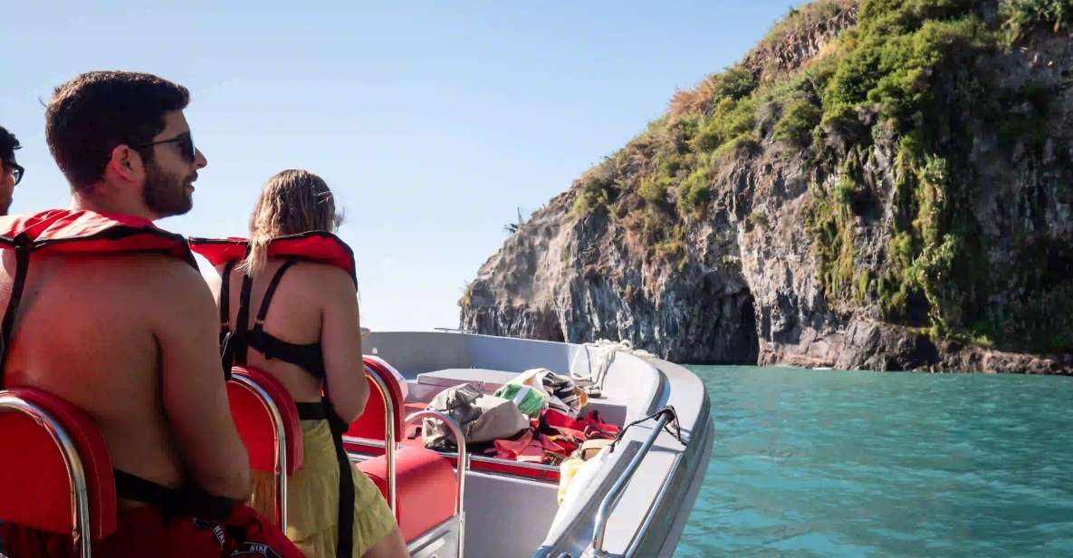 Funchal: Speedboat SEE THE ISLAND AND LIFE AT SEA - The mid-tour water plunge: fun reset, not a full snorkel day