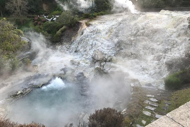 Furnas Evening Thermal Bath Small Group Tour with Dinner - Getting there in comfort: the small-group minivan and real local talk