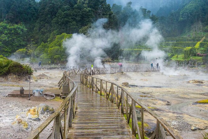 Furnas Volcano & Tea Plantation With Traditional Lunch, East Tour - Terra Nostra Park’s thermal pool: worth €17 if you want a soak
