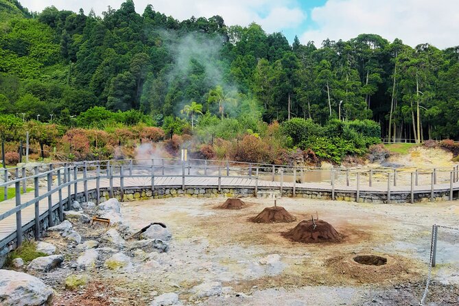 Furnas : Volcano Wonders, Tea Plantation & Waterfall Tour - A One-Day Route Through São Miguel Volcano Country