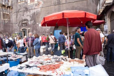 Gastronomic Street Food Tour of Catania - Where the tour starts: Via Crociferi, right in the action