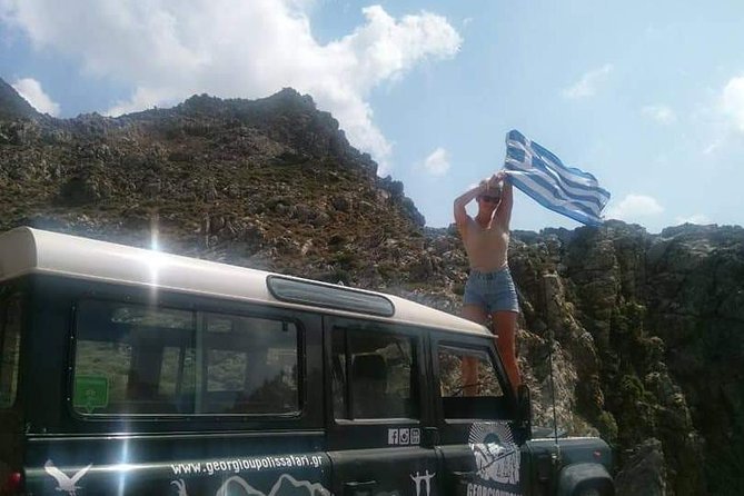 Georgioupolis Safari Off Road Tours Outdoor Activities Land Rover Defender - Off-Road Comfort: Fun Adventure, Real Road Feel