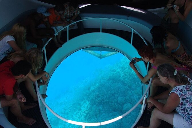 Glass Bottom Boat Tour & Snorkeling in São Miguel, Azores - OceanEye Azores at Vila Franca do Campo: where you start