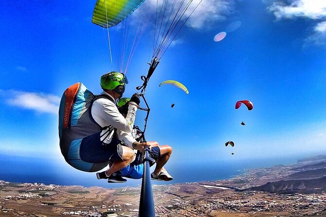 GOLD paragliding flight including videos/photos, t-shirt and a bottle of Cava - Harness, Helmet, and GoPro HD: The Pre-Flight Reality Check