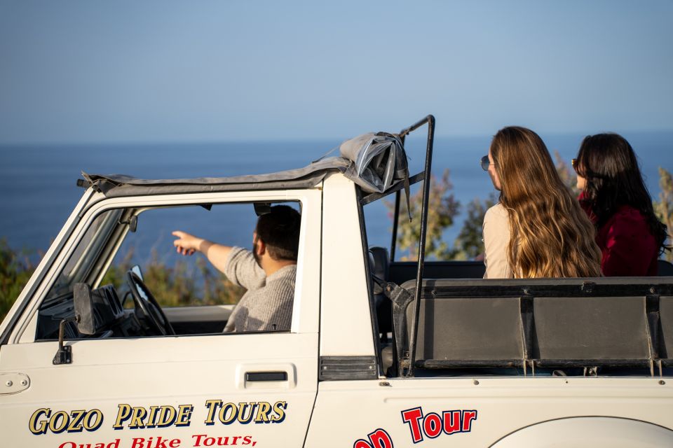 Gozo: Customizable Private Guided UTV Tour with Lunch - How you customize the day once you arrive in Gozo