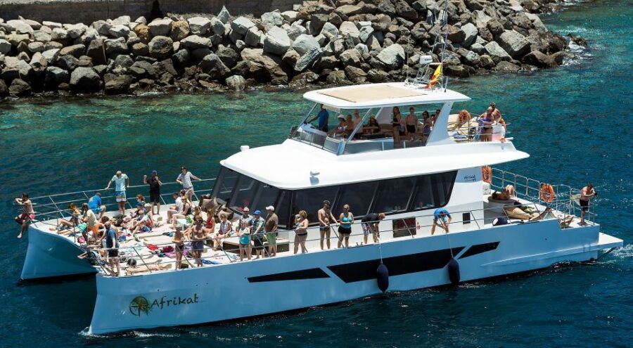 Gran Canaria: Afternoon Catamaran Cruise with Food & Drink - Cruising Past Mogán: Cliffs, Coves, and South-Coast Views