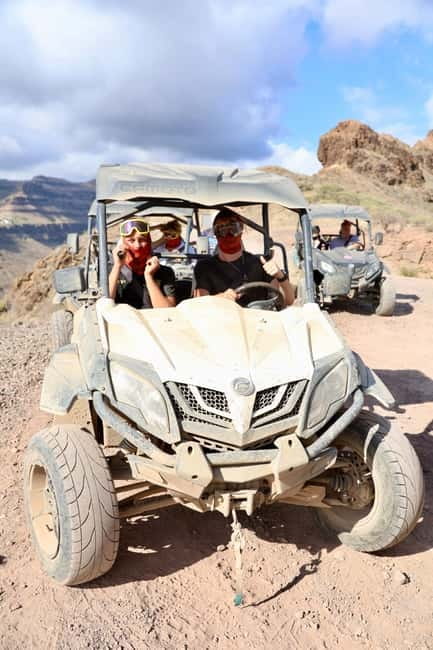 GRAN CANARIA: BUGGY TOUR -AFTERNOON SUNSET TOUR 1 HOUR 45MIN - Instructor Guidance: Group Control Without Killing the Fun