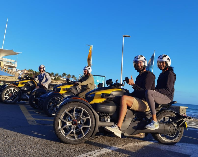 Gran Canaria: Can-Am Ryker 3-Wheel Motorcycle / Buggy / Quad - The Mountain Ride to Fataga: Big Turns and Real Views