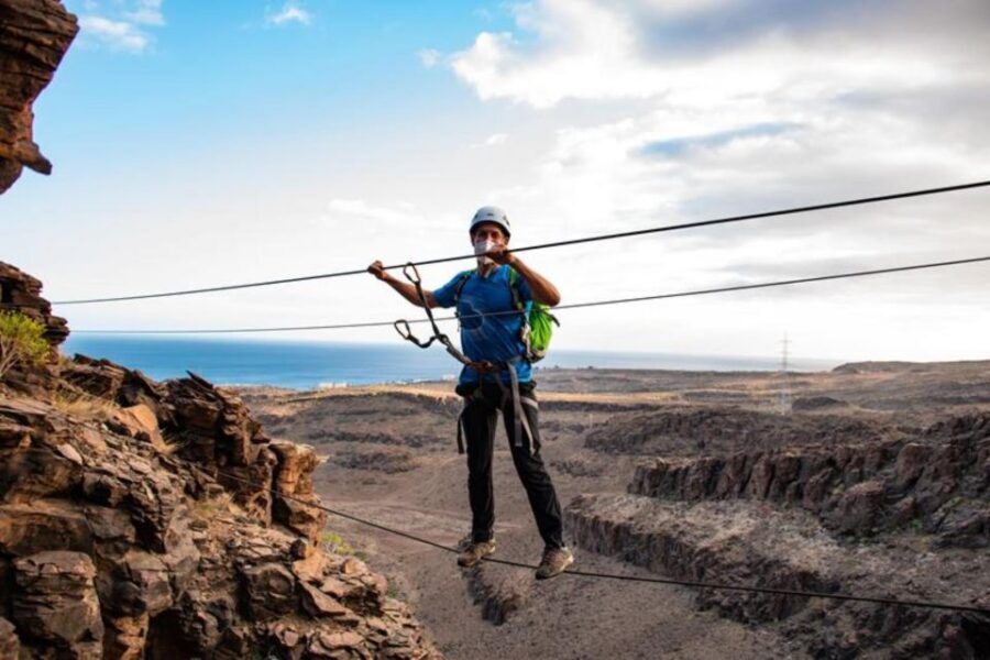 Gran Canaria: Cliff Climbing Via Ferrata Trip by Maspalomas - The Small-Group Difference: Up to 10 People Changes Everything