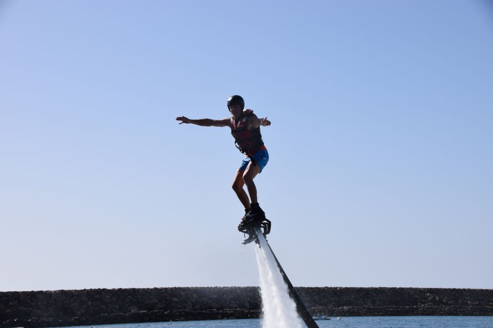 Gran Canaria: Flyboard Session at Anfi Beach - The Views: Gran Canaria Coast From Above the Water
