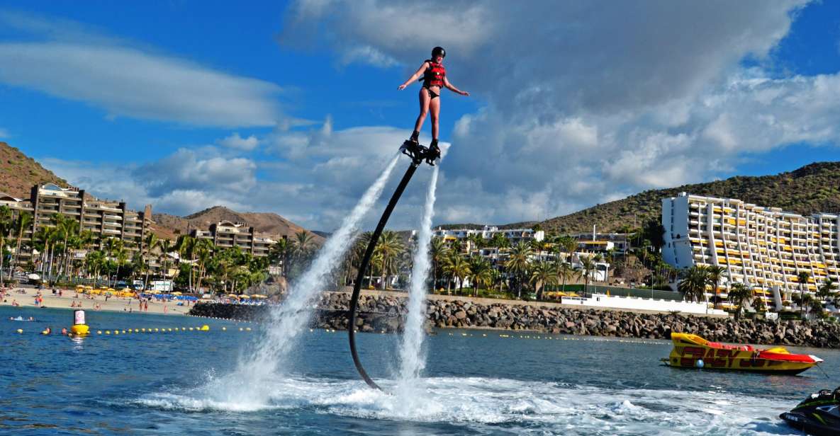 Gran Canaria: Flyboard Session at Anfi Beach - Where You Start: The Kiosk Near Anfi Plaza