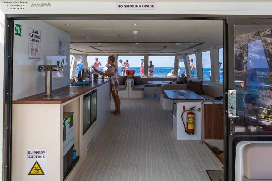 Gran Canaria: Fun Catamaran Cruise with Food and Drinks - Crew vibe and boat comfort: why people keep coming back